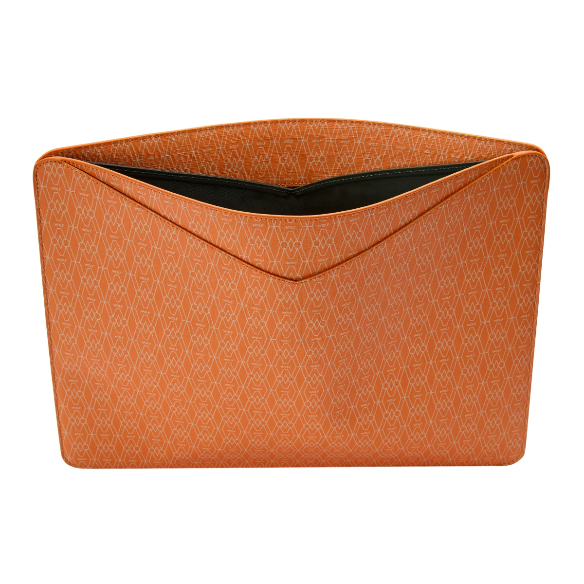Wolf Signature Vegan Collection Orange Laptop Sleeve - Image 3