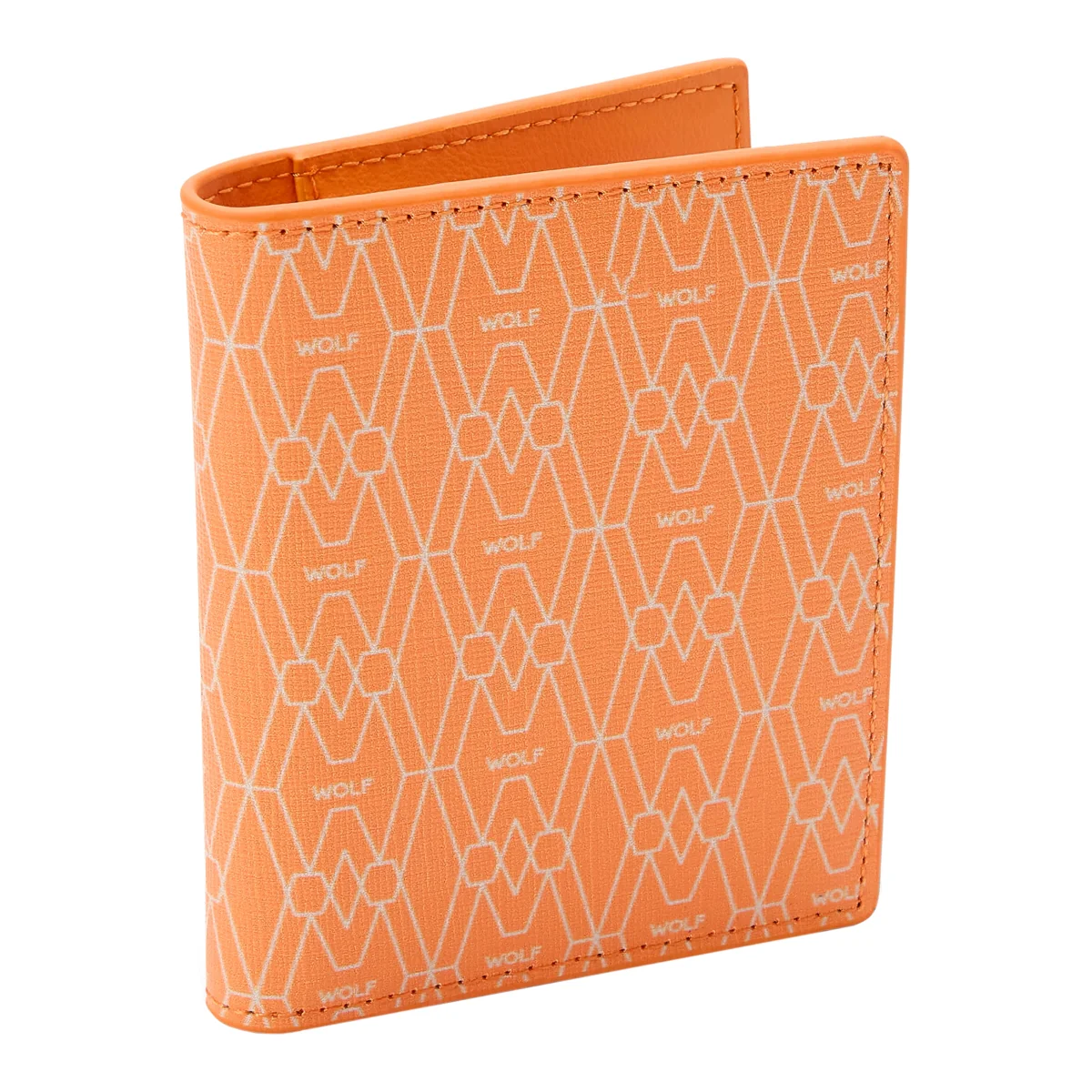 Wolf Signature Vegan Collection Orange Range ID Card Case - Image 3
