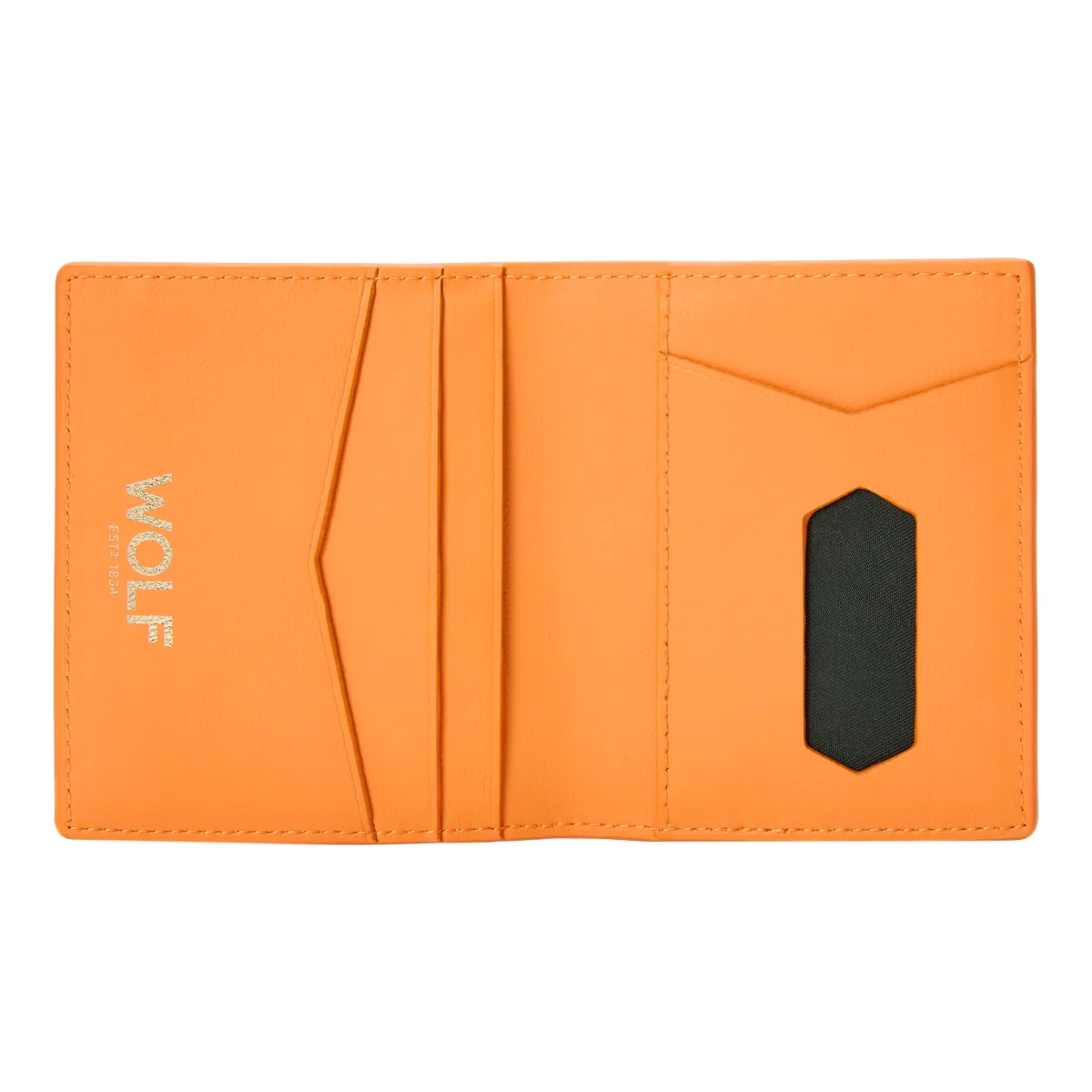 Wolf Signature Vegan Collection Orange Range ID Card Case - Image 4