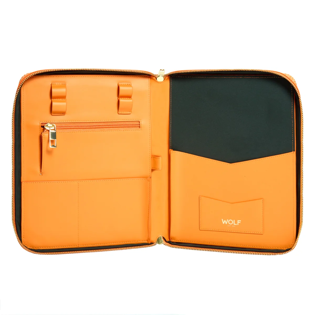 Wolf Signature Vegan Collection Orange Range Ipad Tech Case - Image 4