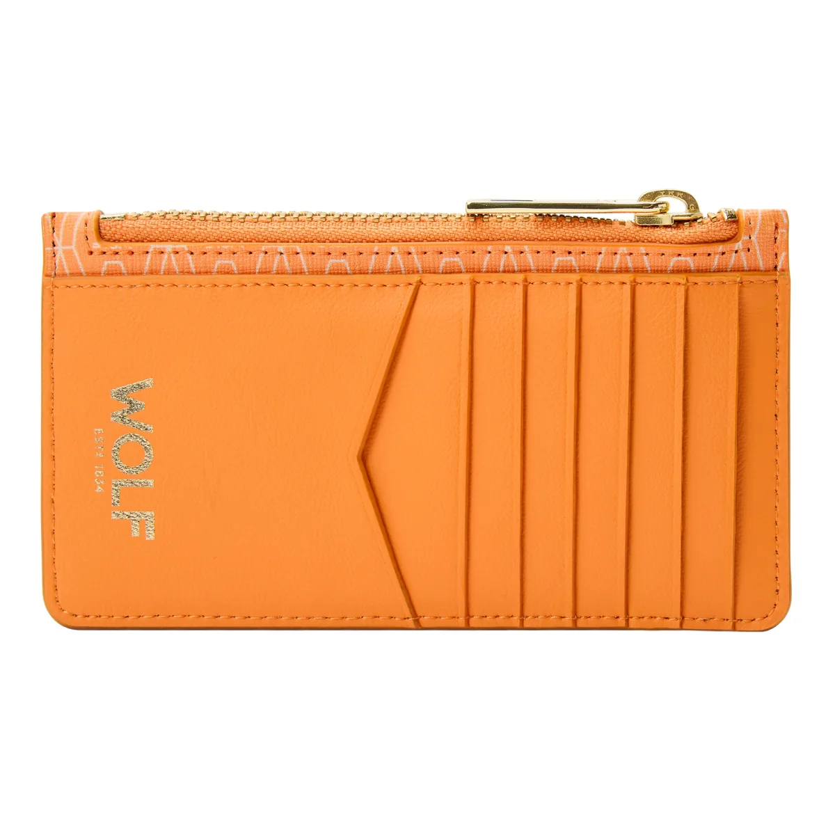 Wolf Signature Vegan Collection Orange Range Zip Case - Image 2