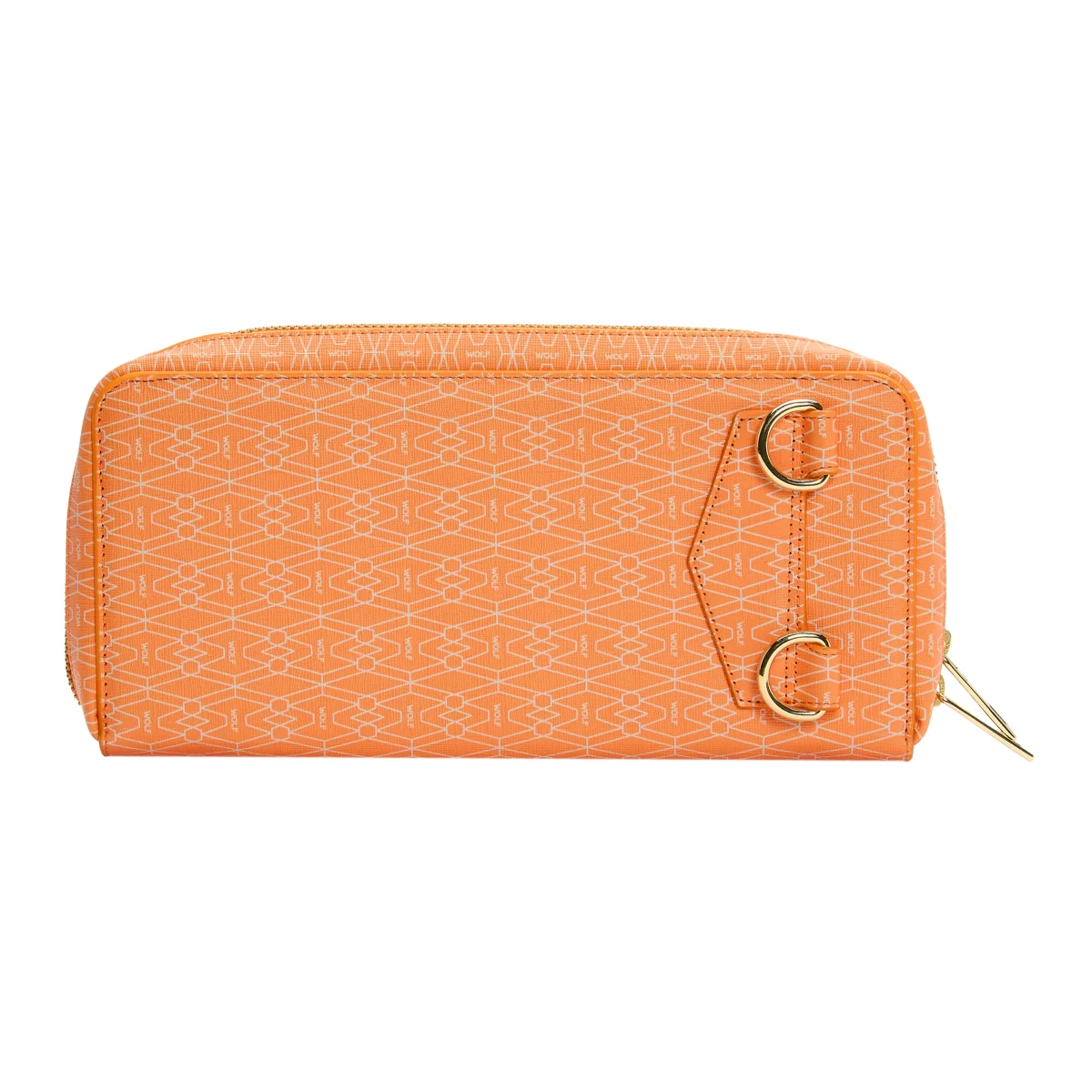 WOLF Signature Vegan Collection Orange Travel Case - Image 2
