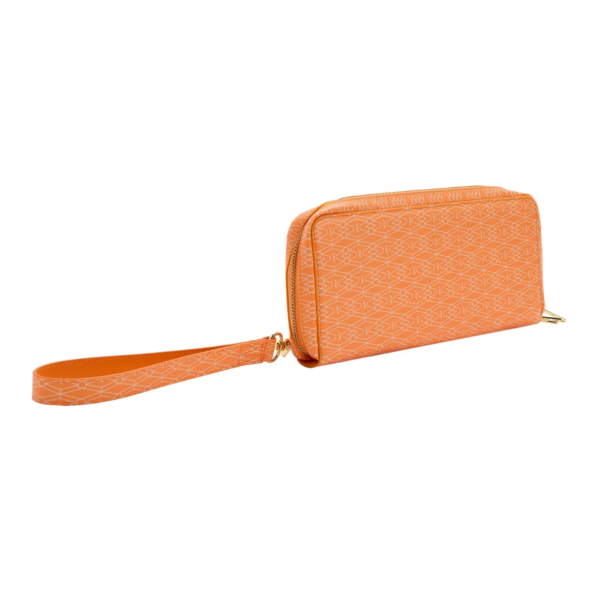 WOLF Signature Vegan Collection Orange Travel Case - Image 4