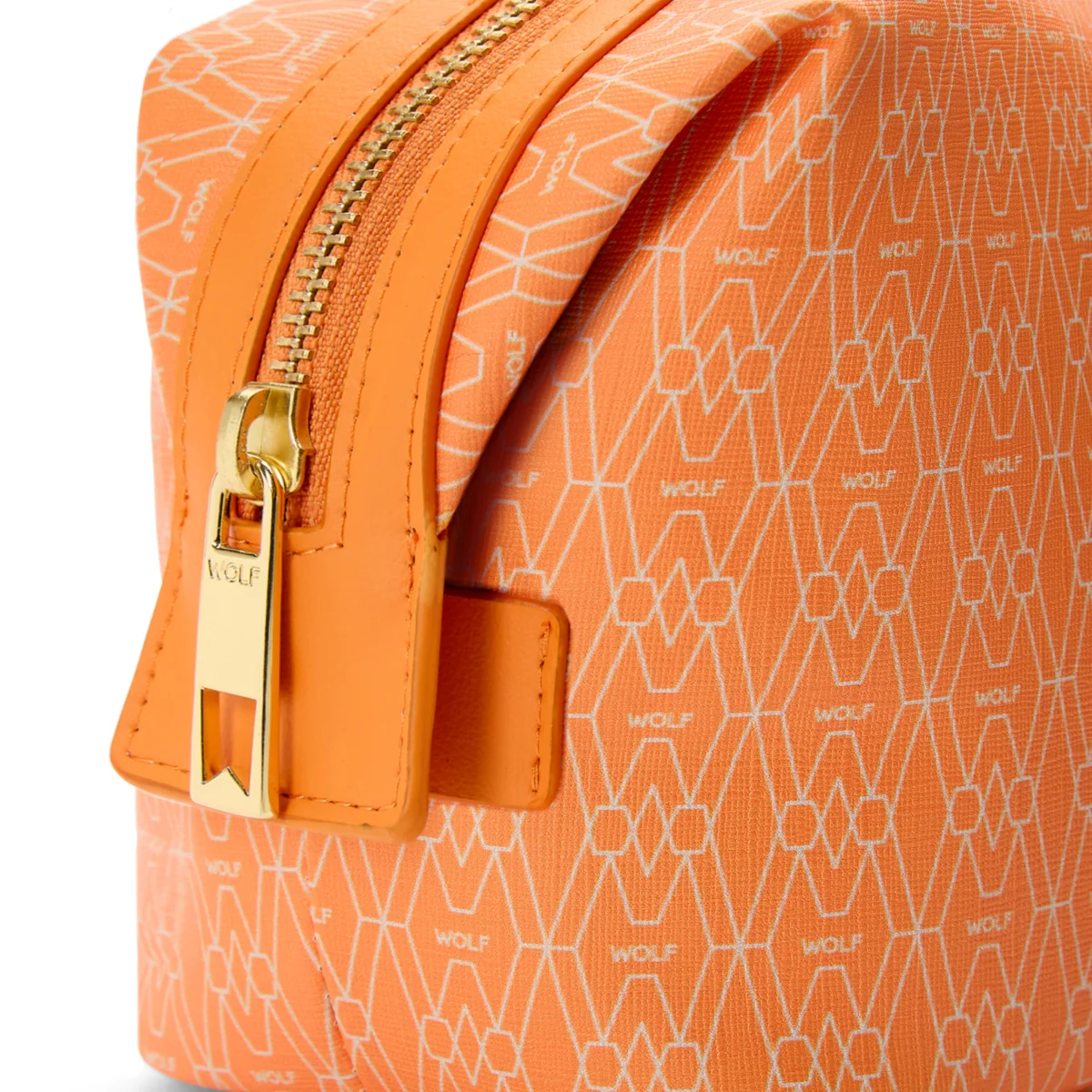 Wolf Signature Vegan Collection Orange Washbag - Image 5