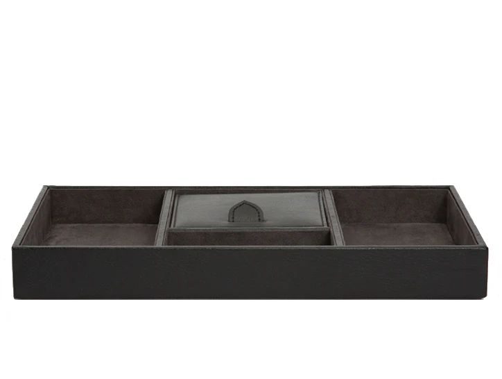 WOLF Valet Tray Blake Black Grey