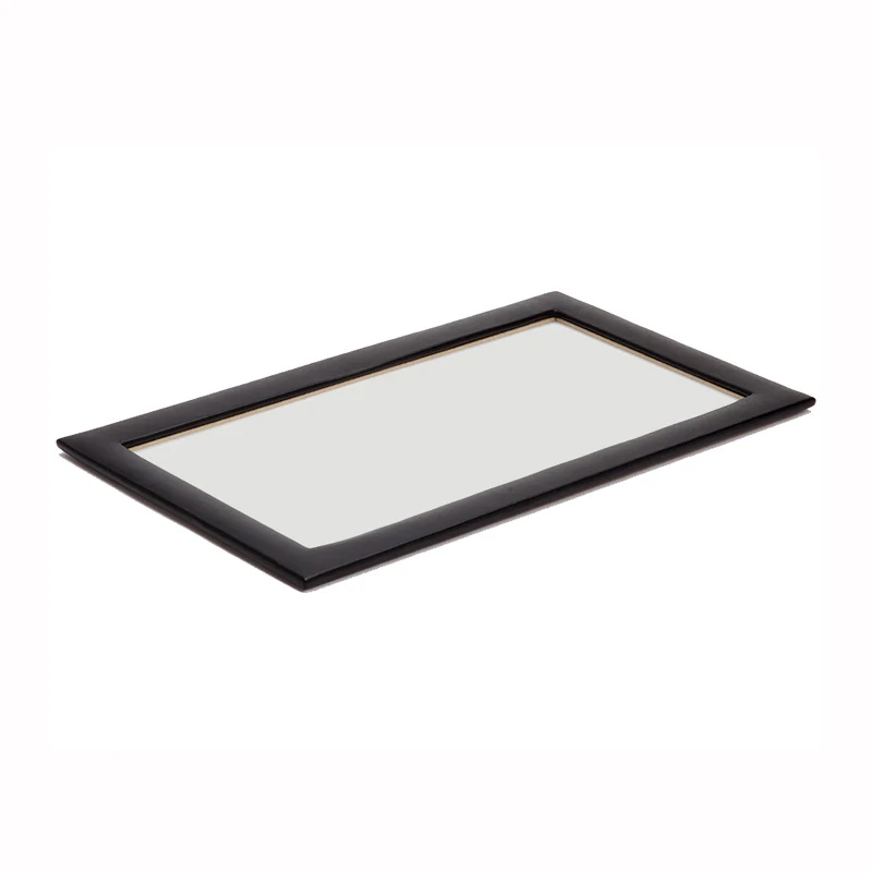 WOLF Vault Glass Lid Black