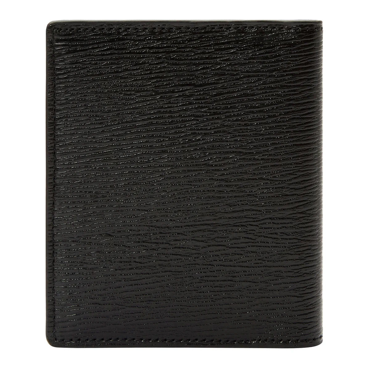 Wolf W Collection Leather Black ID Card Case - Image 2