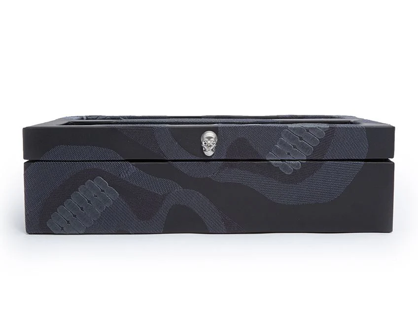 WOLF Watch Box Memento Mori 10 Piece Black - Image 4