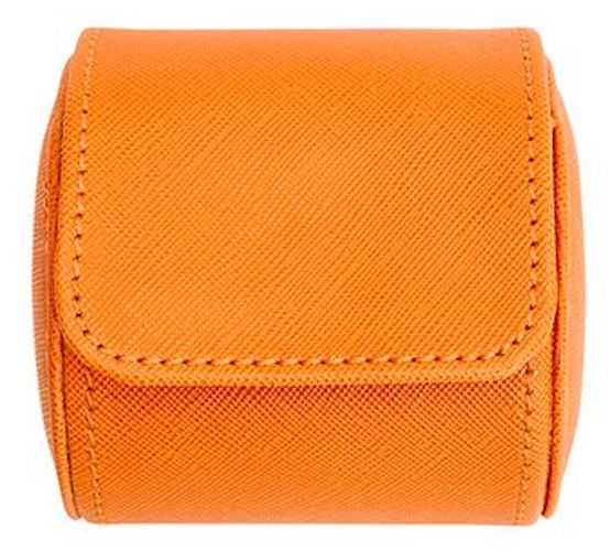 WOLF Watch Roll Black Tutti Frutti Orange D - Image 3