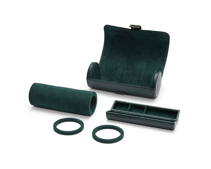 WOLF Watch Roll British Racing Green Triple - Image 2