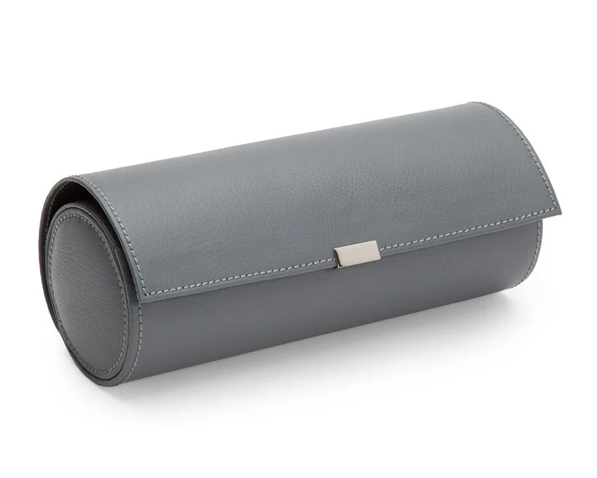 Wolf Watch Roll Howard Triple Grey - Image 2