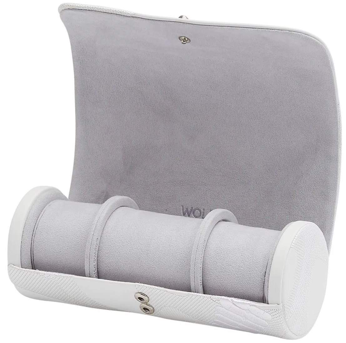 WOLF Watch Roll Memento Mori Triple White