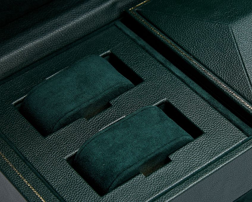 WOLF Watch Winder British Racing Green Triple - Image 5