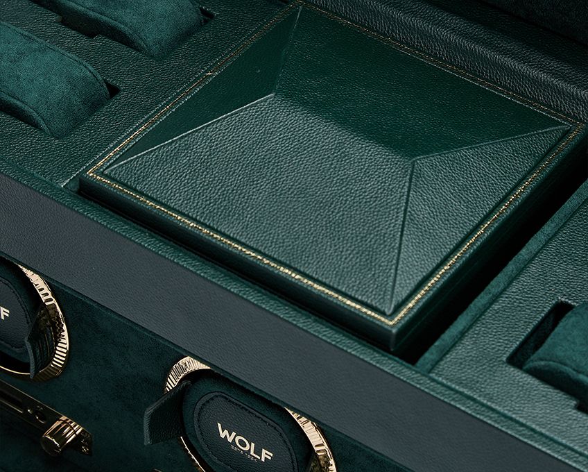 WOLF Watch Winder British Racing Green Triple - Image 6