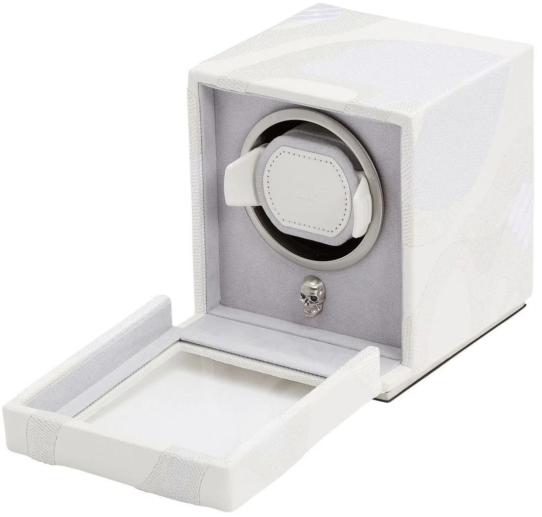 WOLF Watch Winder Cub Memento Mori White - Image 4