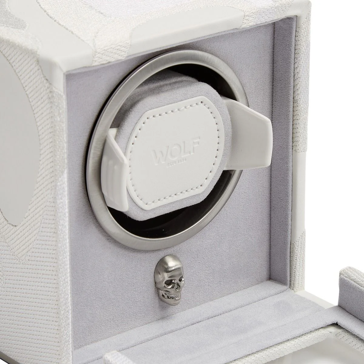 WOLF Watch Winder Cub Memento Mori White - Image 5