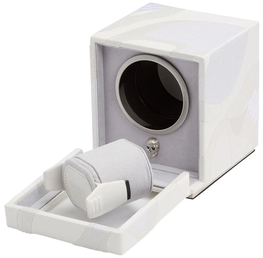 WOLF Watch Winder Cub Memento Mori White - Image 7