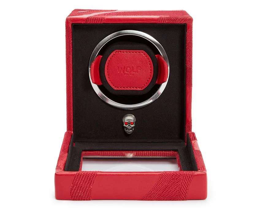 WOLF Watch Winder Cub Memento Mori Red - Image 3