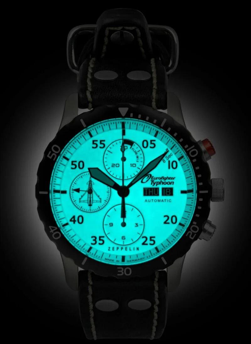Zeppelin Eurofighter Typhoon Automatic Limited Edition Watch - Image 3