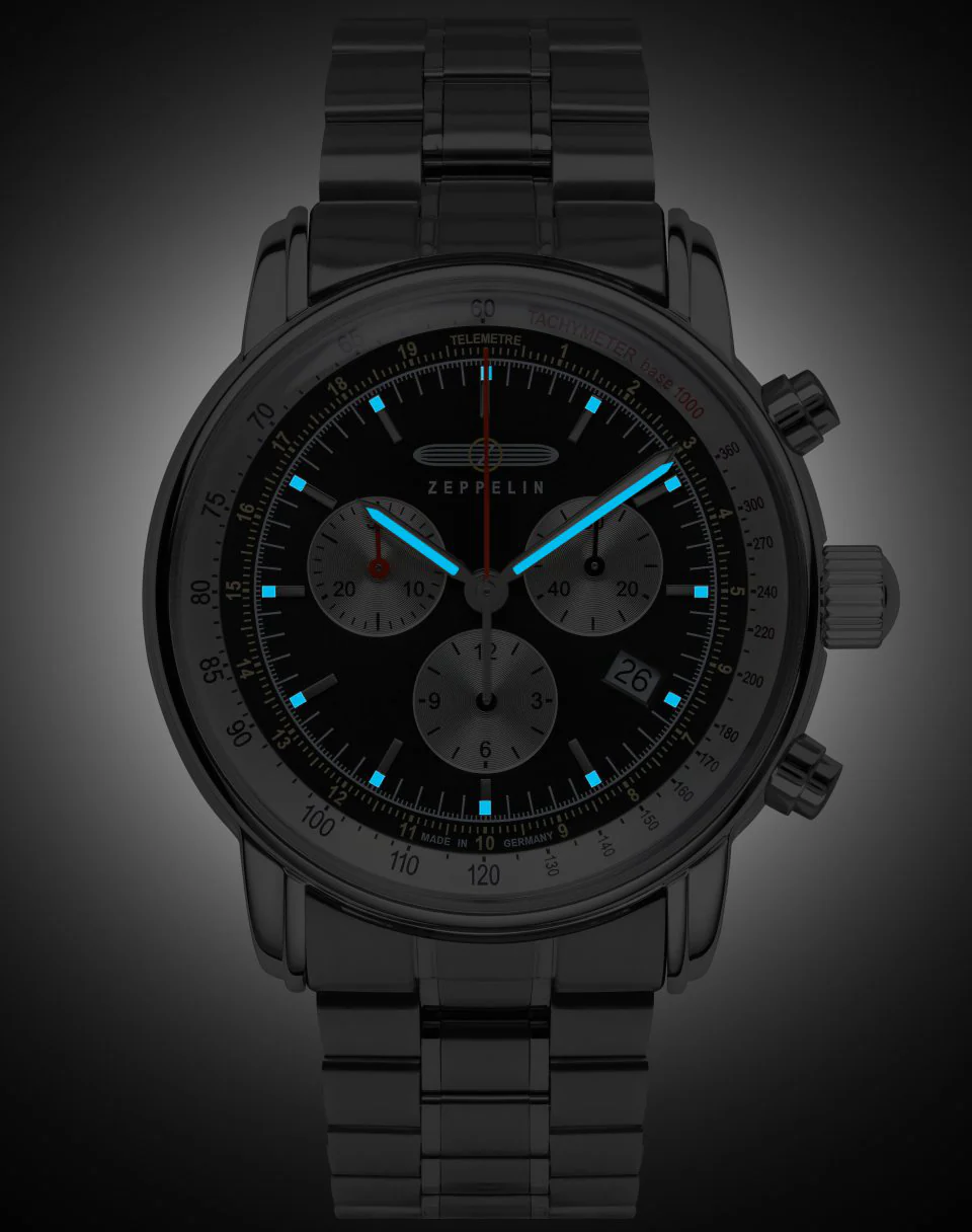 Zeppelin LZ 14 Marine Quartz Chronograph Watch - Image 2