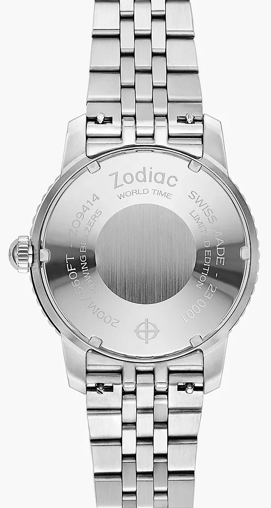Zodiac Rowing Blazers Super Sea Wolf GMT World Time Watch - Image 3