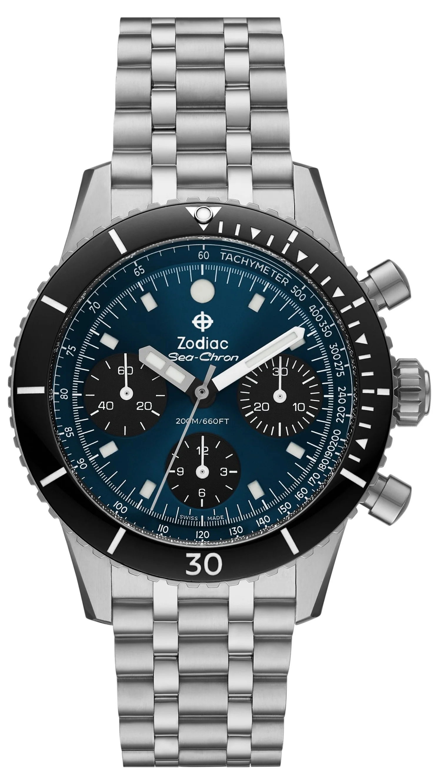 Zodiac Sea-Chron Blue Watch