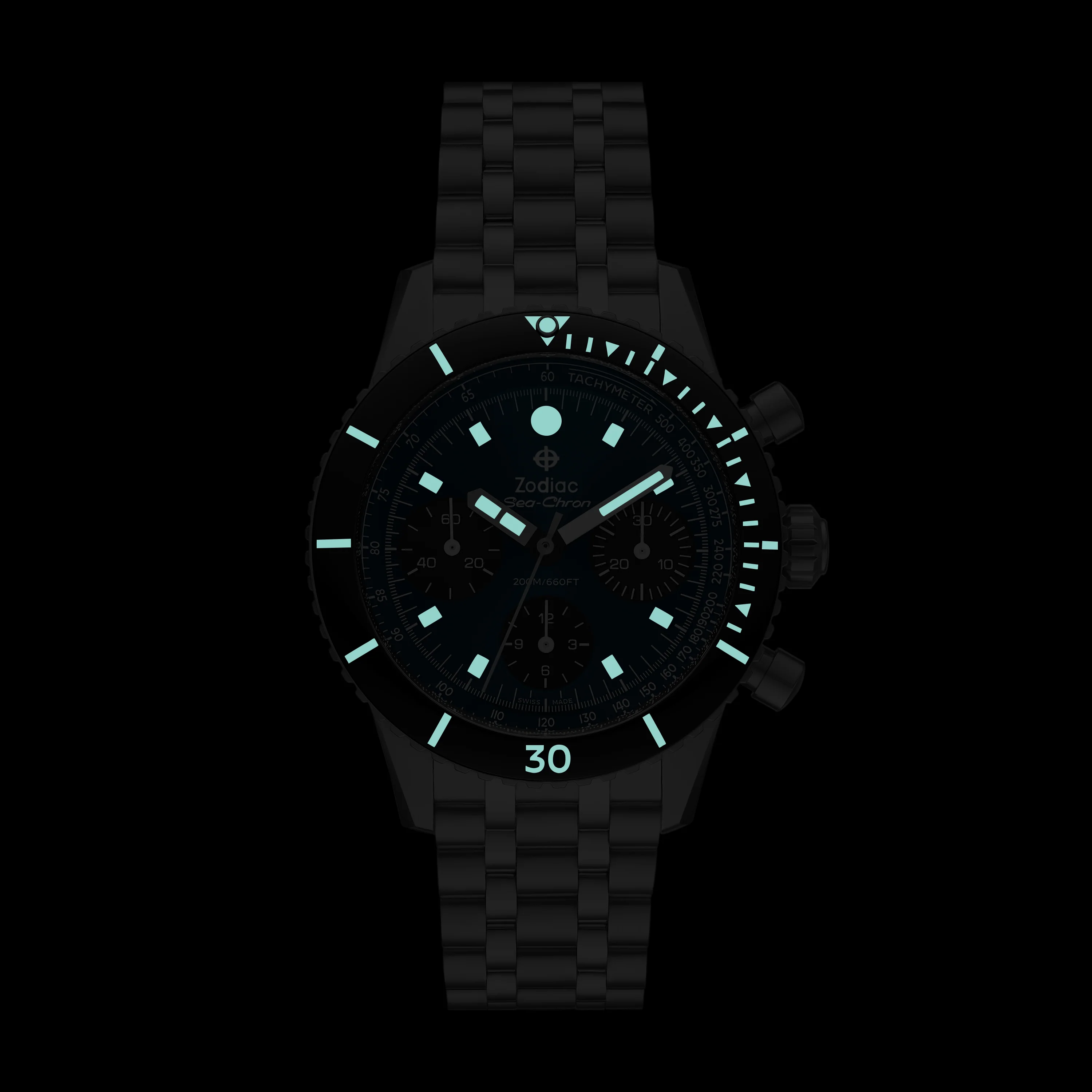 Zodiac Sea-Chron Blue Watch - Image 5