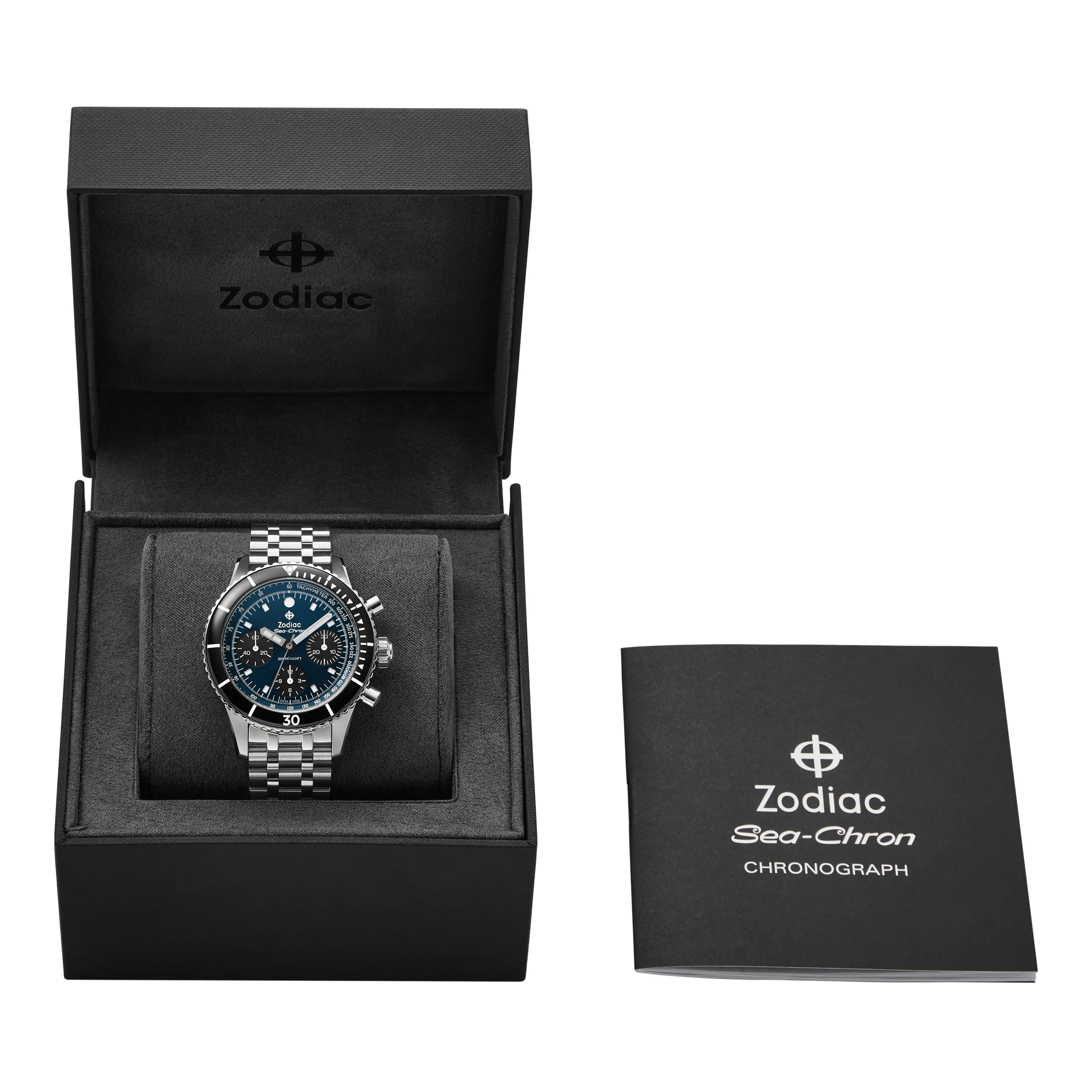 Zodiac Sea-Chron Blue Watch - Image 6