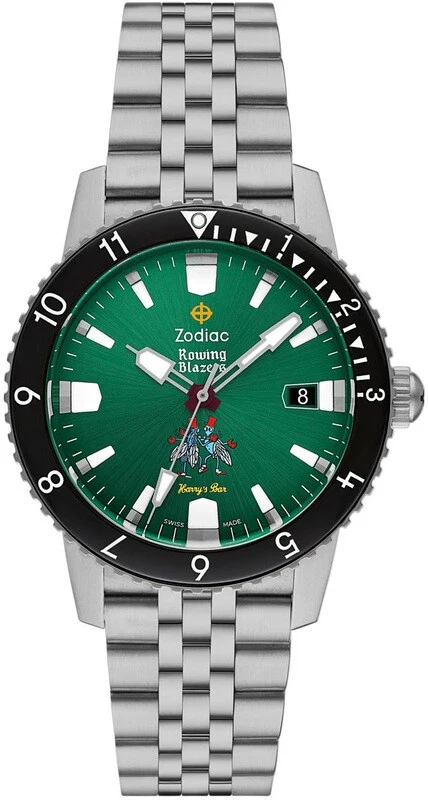 Zodiac Watch Super Sea Wolf Rowing Blazer Harrys Bar Limited Edition D - Image 4