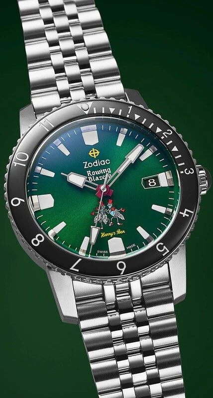 Zodiac Watch Super Sea Wolf Rowing Blazer Harrys Bar Limited Edition D - Image 6