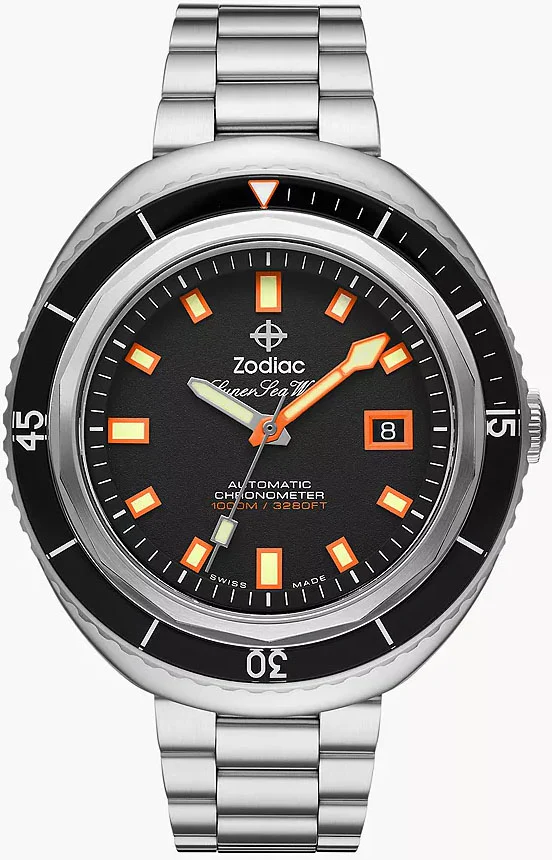 Zodiac Watch Super Sea Wolf Sauration