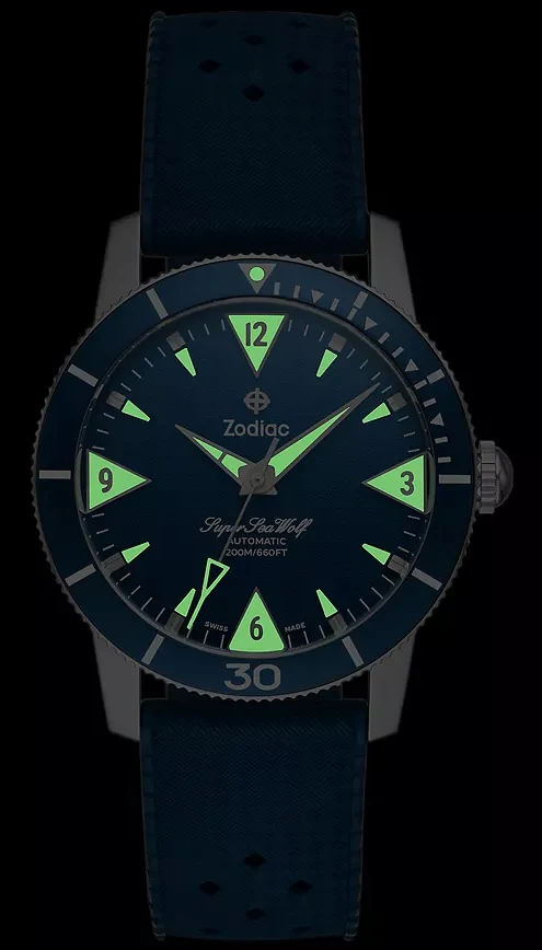 Zodiac Super Sea Wolf Skin Diver Watch - Image 2