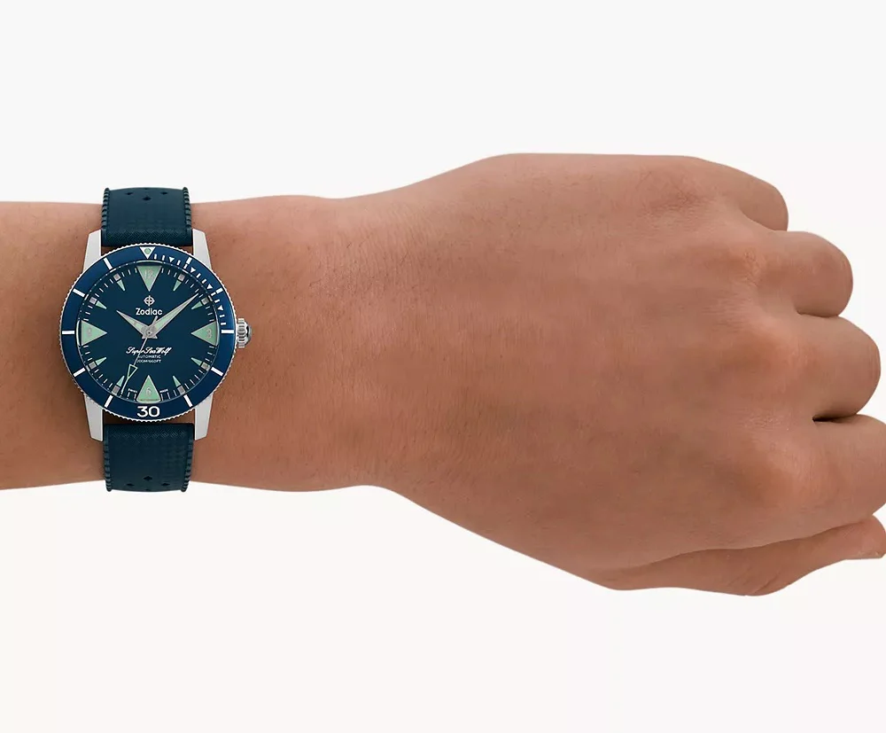 Zodiac Super Sea Wolf Skin Diver Watch - Image 6