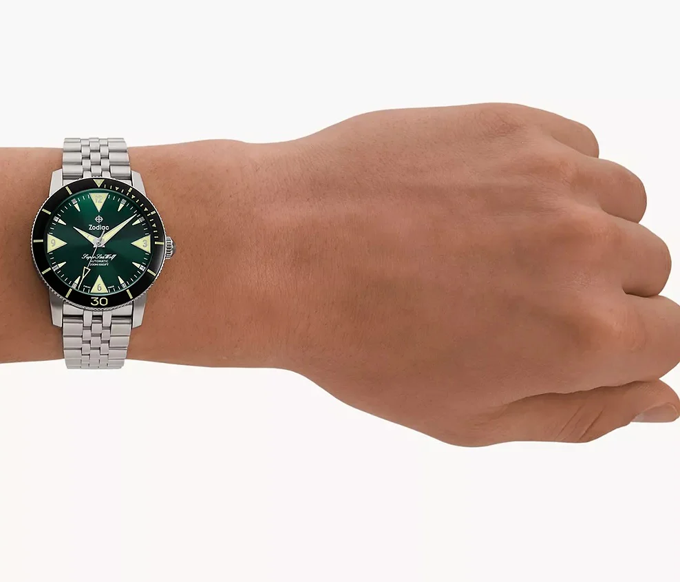 Zodiac Super Sea Wolf Skin Diver Watch - Image 5