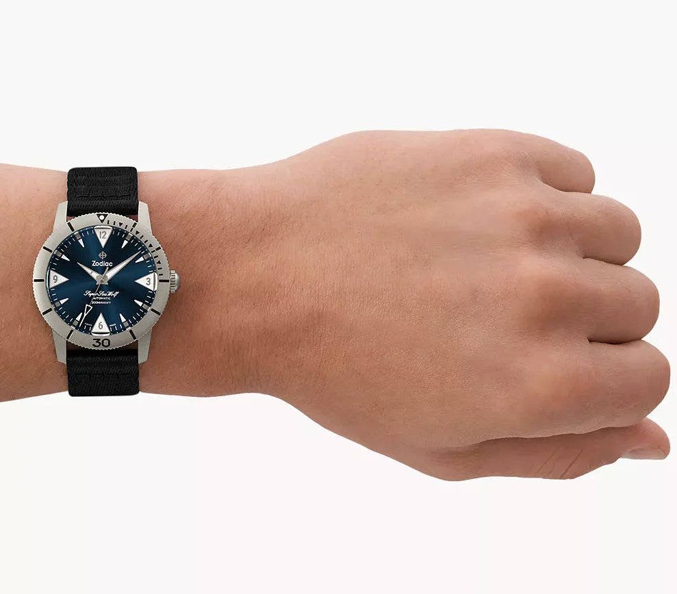 Zodiac Super Sea Wolf Titanium Skin Diver Watch - Image 6