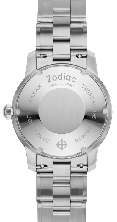Zodiac Watch Super Sea Wolf World Time GMT - Image 2
