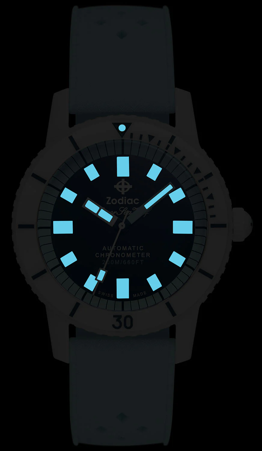 Zodiac Super Sea Wolf Ceramic Blue D - Image 2
