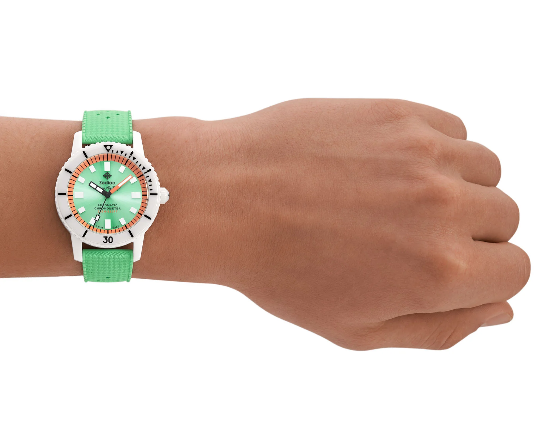 Zodiac Super Sea Wolf Ceramic Green D - Image 6